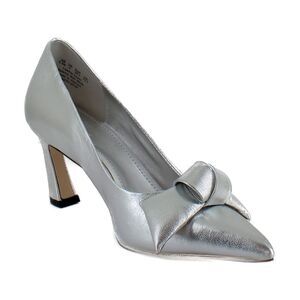 Naturalizer Emery-Bow Silver Leather